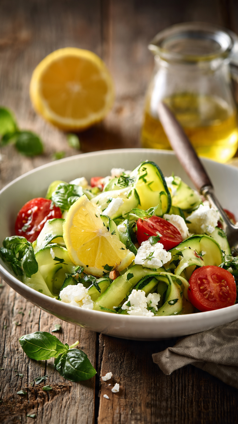 Fresh Zucchini Salad Recipe