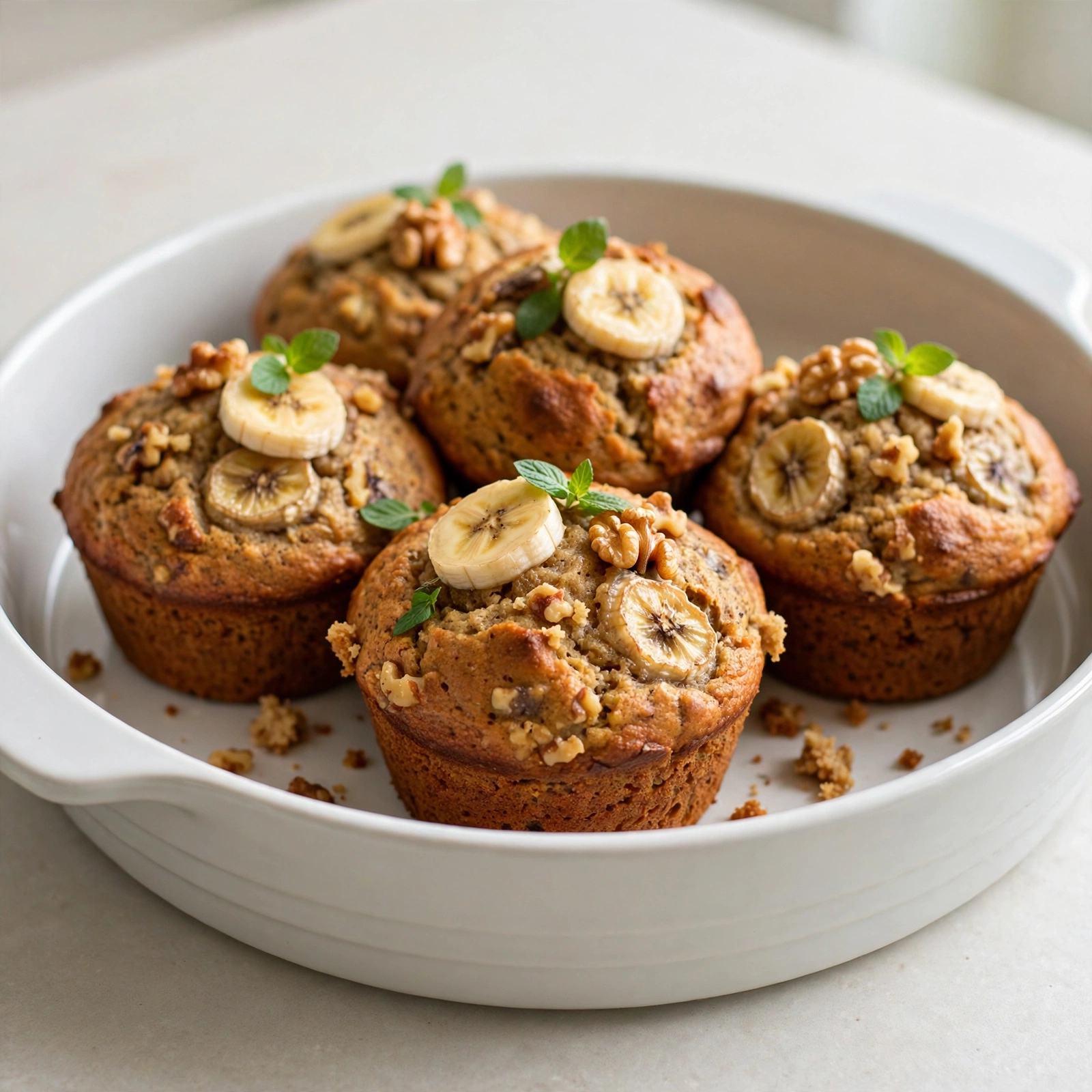 Banana Bread Muffins