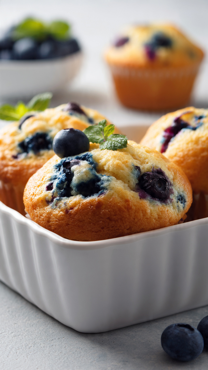 The Best Homemade Blueberry Muffins