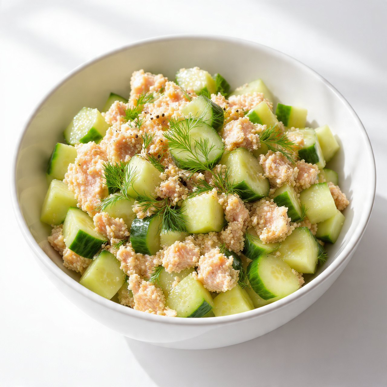 Tuna Cucumber Salad